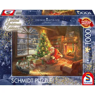 Schmidt Puzzle Santa Claus is here Limited Edition 1000 Teile Weihnachten