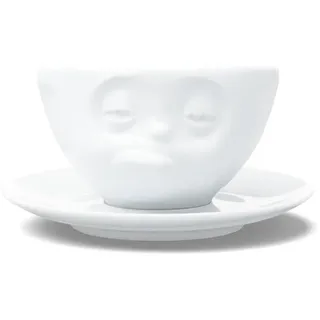 FIFTYEIGHT PRODUCTS / Tassen / Kaffeetasse „Verpennt“ (Porzellan, 200 ml, weiß, Made in Germany)