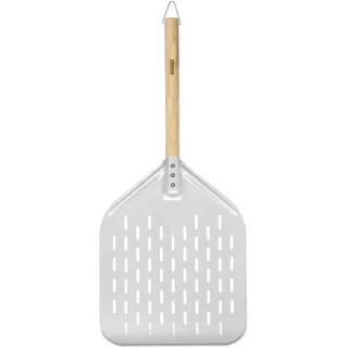 Unold Pizzaschieber 40 x 30 cm Aluminium/Buche braun