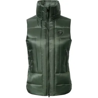 Covalliero Damen Weste Steppweste opal green, Größe:L - Grün