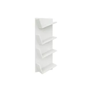 VCM Lansi Hängeregal 33 x 16 x 90 cm Weiß