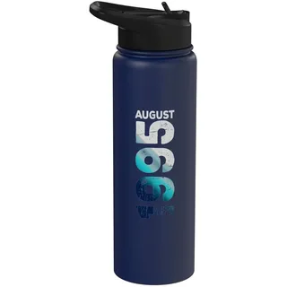 August 1995 Limitierte Auflage 1995 Retro 1995 Vintage 1995 Stainless Steel Insulated Water Bottle