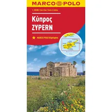 MARCO POLO Karte Zypern 1:200 000