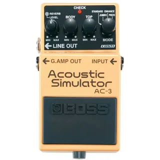 Boss AC-3 Acoustic Simulator-Effektpedal für E-Gitarre