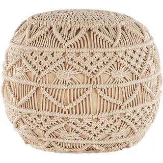 Beliani Pouf Beige