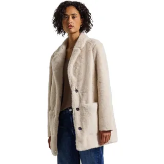 Street One Damen Fake Fur Mantel