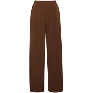 ICHI IHLIMA PA Damen Culotte Hose Stoffhose mit Stretch, Größe:S, Farbe:Chestnut (191118)