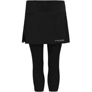 Head Club 3/4 Tights Skort Women, schwarz, S