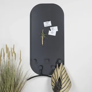Spinder Wandgarderobe Espen schwarz