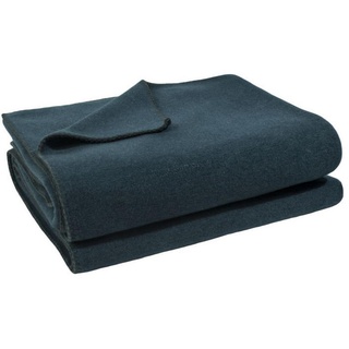 Zoeppritz Soft-Fleece Decke 160 x 200 cm dark ocean