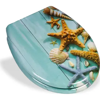 WC-Sitz "Atlantic" Toilettensitz Klositz - Blau