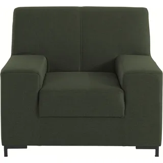 DOMO collection Sessel Ledas Polyester 100 x 83 x 88 cm Grün