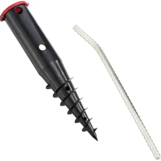 Leifheit Einschraub-Bodendübel schwarz