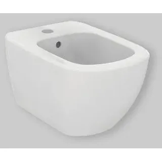 Ideal Standard Tesi - Wand-Bidet, 360x530 mm, mit Überlauf, mit Hahnloch, weiß T457001