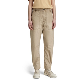 G-Star RAW Damen 3D Fatigue Boyfriend Hose, Beige (Tree House Vintage gd D22477-9740-D486), 25