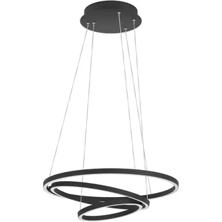 EGLO Lobinero-Z 1-flg. 60,5 cm rund schwarz