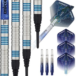 Unicorn Information System Unicorn Core XL T95 Dartpfeile mit weicher Spitze, blau, 22 g