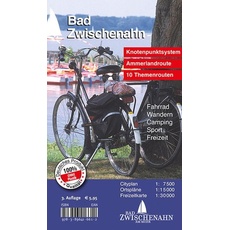 Bad Zwischenahn, KVplan, Radkarte/Knotenpunktkarte/Wanderkarte/Stadtplan, 1:30.000 / 1:15.000 / 1:7.500