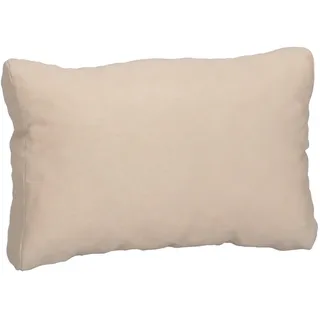Gardenson Loungekissen , Beige , Textil , Uni , Füllung: Schaumstoff,Schaumstoff , 80x40x20 cm , bügelfrei, pflegeleicht, formstabil, für den Außenbereich geeignet, UV-beständig, wetterfest , Gartenmöbel, Gartenpolster & Auflagen, Palettenkissen