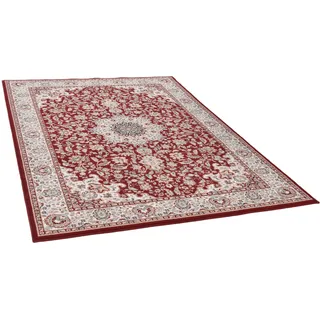 THEKO Wollteppich THEKO "Dolna - 859", rot, B:80cm H:10mm L:150cm, Schurwolle, Teppiche, Kurzflor, reine Wolle, Orient-Optik
