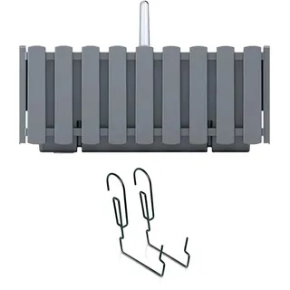 Prosperplast Boardee 38 x 15 x 15 cm Grau