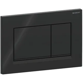 Geberit Sigma30 Betätigungsplatte schwarz