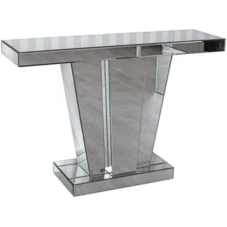 Konsolentisch verspiegelte Möbel Wandtisch Tischkonsole Flurtisch Glas wandtisch