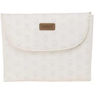 Safta Miffy Mum Moon Wickelauflage für Babys, aus recyceltem Material, wasserabweisend, praktisch und bequem, robust und vielseitig, 40 x 50 cm, Beige/Blau, Beige/Blau, Estándar, Casual