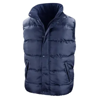 Result Core Nova Lux Herren Winterweste / Steppweste, wasserabweisend, winddicht FK611 (L) (Marineblau) - Blau