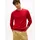 TOMMY HILFIGER Herren Gr XXL medium rot Strick Obermaterial Rundhals Rippbündchen Pullover Crewneck Regular Fit