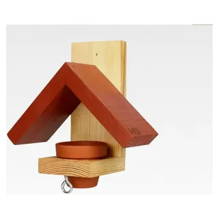 Vogelhaus - Mini Futterhaus Magdalena MKW ECO - Stabiler Nistplatz für Wildvögel und Gartenvögel - aus Nadelholz - Wetterfest und langlebig für den Außenbereich - Nicht imprägniert