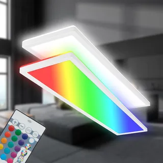 Briloner LED Deckenleuchte 98 cm 36W weiß