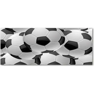 Tulup® Küchenrückwand Spritzschutz aus Glas -125x50 -Spritzschutz auf gehärtetes Glas Deko Sport Fußball