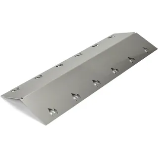 Grillrost.com Das Original Grillrost 43,5 x 16 cm Edelstahl Silber/Weiß