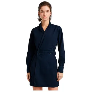 G-Star Wrap Kleid Blau S