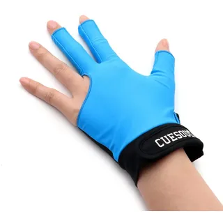 CUESOUL Billardhandschuhe Linke/Rechte Brückenhand - Geeignet für Pool-Spiele/Snooker/Carom-Spiele