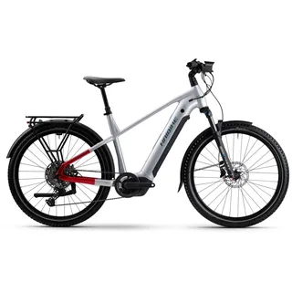 Haibike Trekking 7 2025 27,5 Zoll RH 60 cm Unisex soft grey/red/blue glänzend