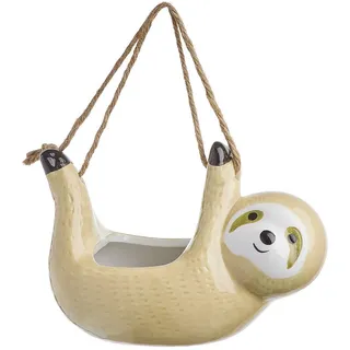 Butlers Hänge-Blumentopf Hang Loose , Braun , Keramik , 10 cm , Dekoration, Blumen & Blumentöpfe, Übertöpfe