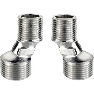 CORNAT TEC321020 Anschluss-Set S, 2 Stück, Silber, Small