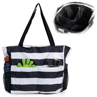 Furforstk strandtasche xxl Wasserdicht strandtasche mit reißverschluss 43x38x15cm badetasche xxl familie, beach bag, strand tasche, strandtaschen, beachbag für Strand Pool Fitnessstudio Reisen