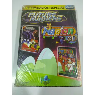 Zukünftige Runners + Napion 3D - juego para PC Cd-Rom Ausgabe Spanien Neu - 2T