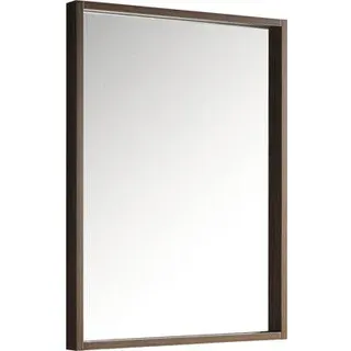 Rahmenspiegel Differnz Industrial 58x78 cm walnut