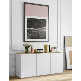 TemaHome Sideboard »Join«, Kommode, Push-to-Open-Funktion, Breite 180 cm weiß