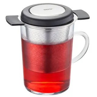 GEFU Teefilter SAVORO Teesieb, Schwarz