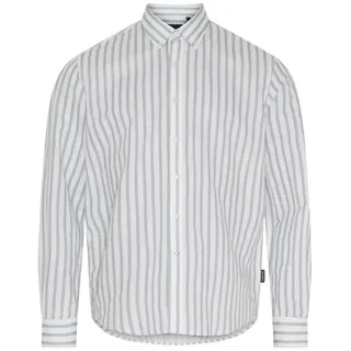 Sea Ranch Vito Langarmhemd - White / Dusty Green - 2XL