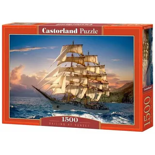 Castorland Sailing At Sunset