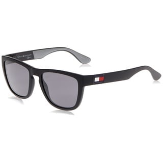 Tommy Hilfiger Unisex Th 1557/s Sunglasses, 08A/IR Black Grey, 54