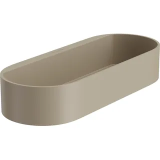 Hansgrohe WallStoris Planet Edition - Ablagekorb, Duschablage ohne bohren, Duschkorb ohne bohren, Badezimmeraufbewahrung, Badezimmer Zubehör, Bad Accessoires, Sand, 28912210