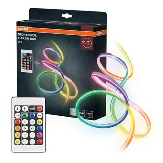 Osram Neon Digital Flex LED-Strips 5m Silikon IP44 mehrfarbig