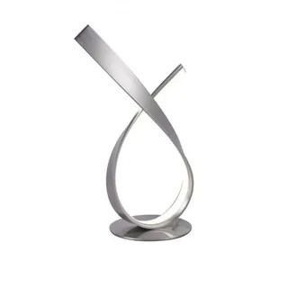 LED Tischleuchte Dimmbare Nachttischlampe Stahl 38,5 cm 750 lm Schlafzimmer